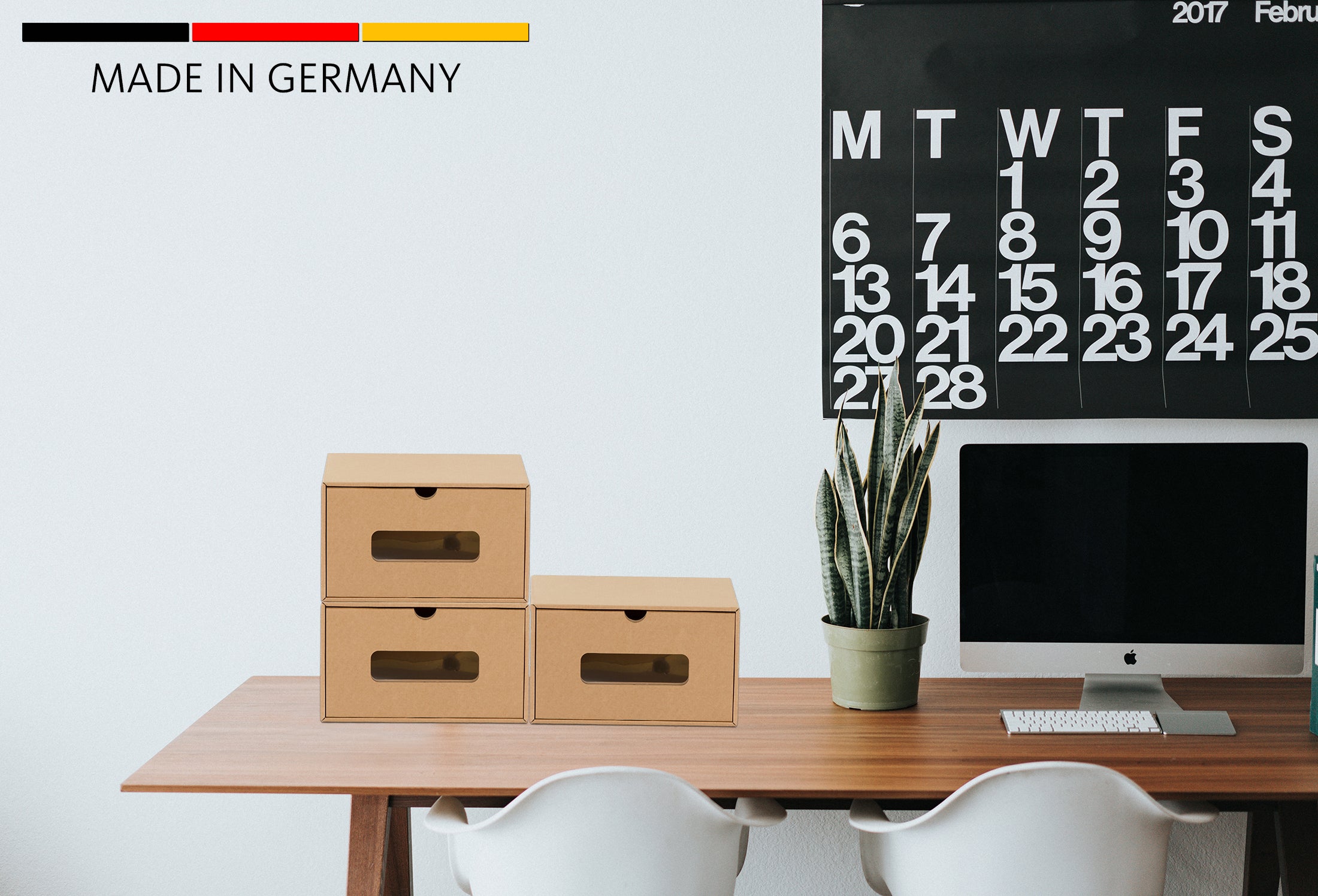 BigDean Schuhbox 10er Set mit Schublade und Sichtfenster