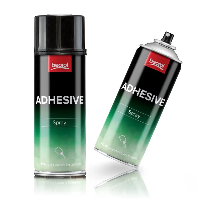 BigDean Sprühkleber 2x400 ml transparent extra stark Spray