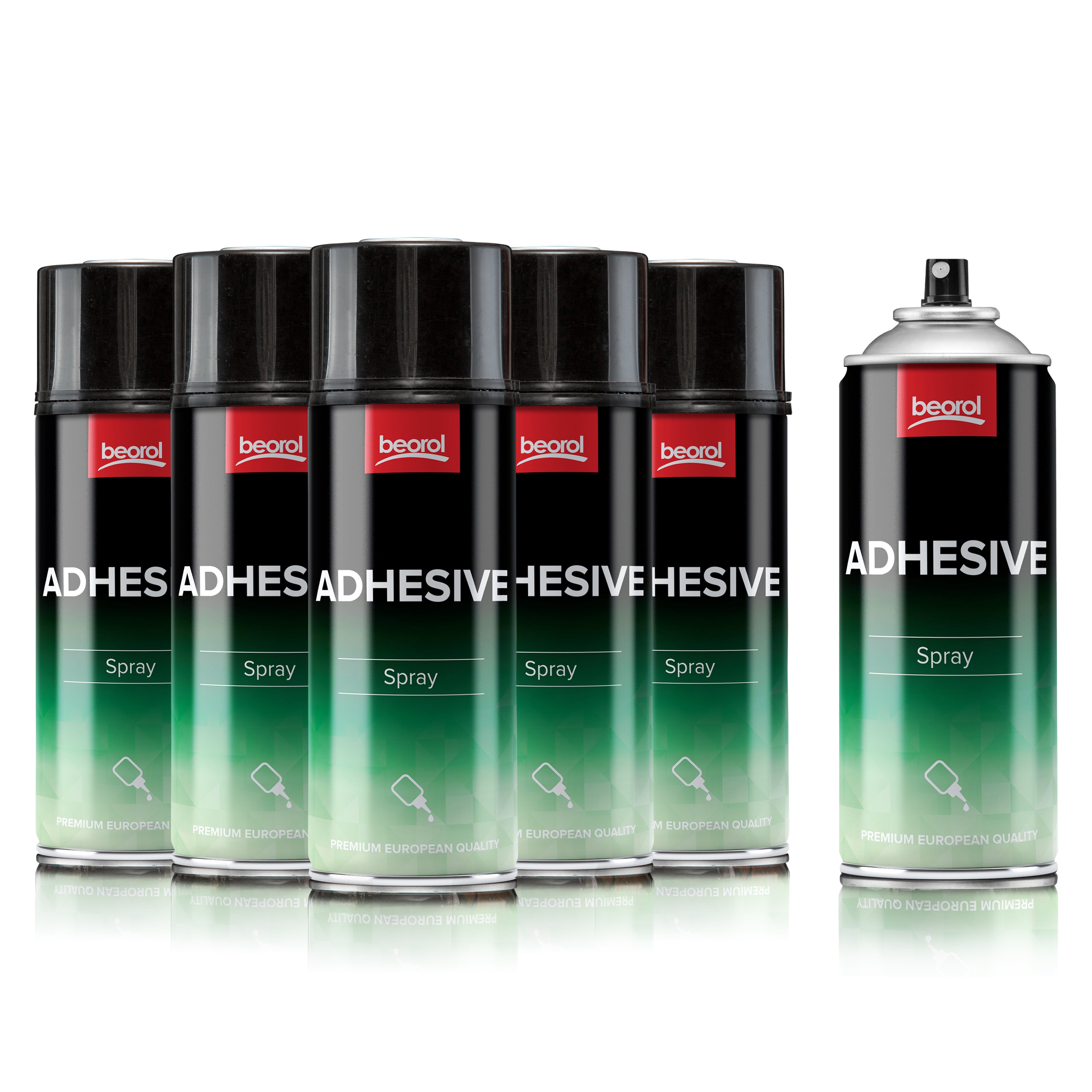 BigDean Sprühkleber transparent extra stark 400 ml 6 Dosen