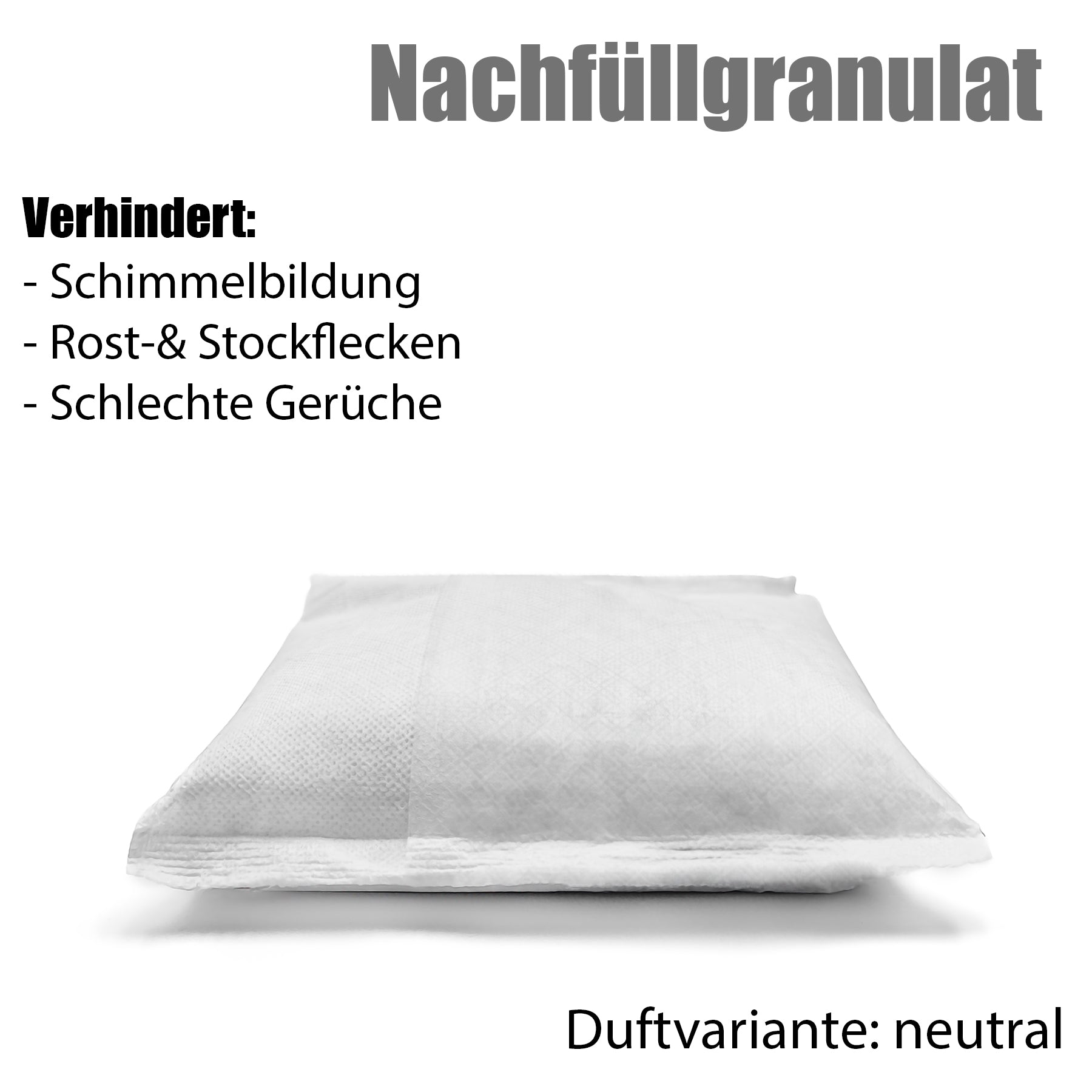 BigDean Luftentfeuchter Nachfüllpack 680g Granulat 4er