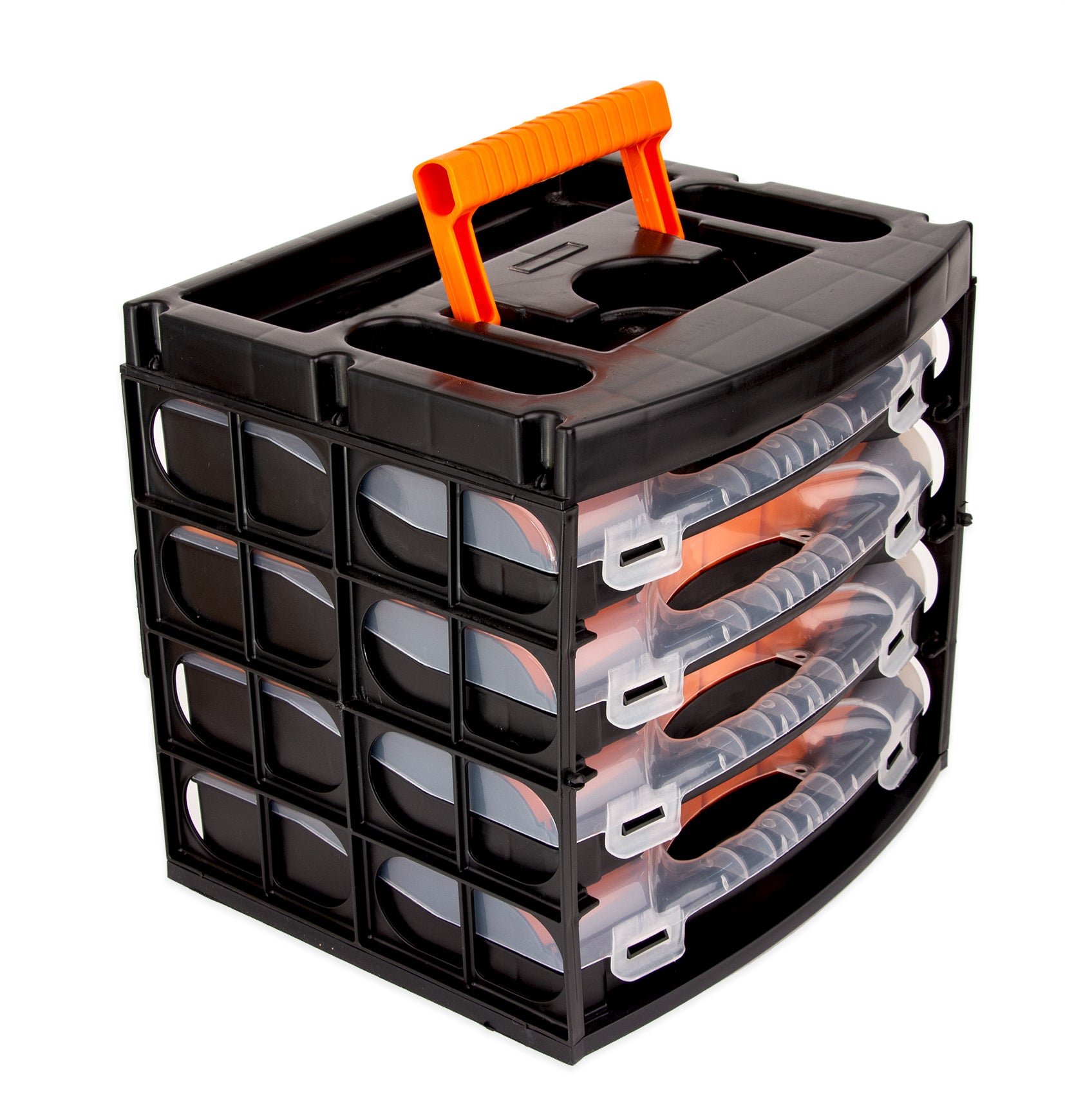 BigDean Werkzeug Sortierkasten mit 4 Schubladen Organizer