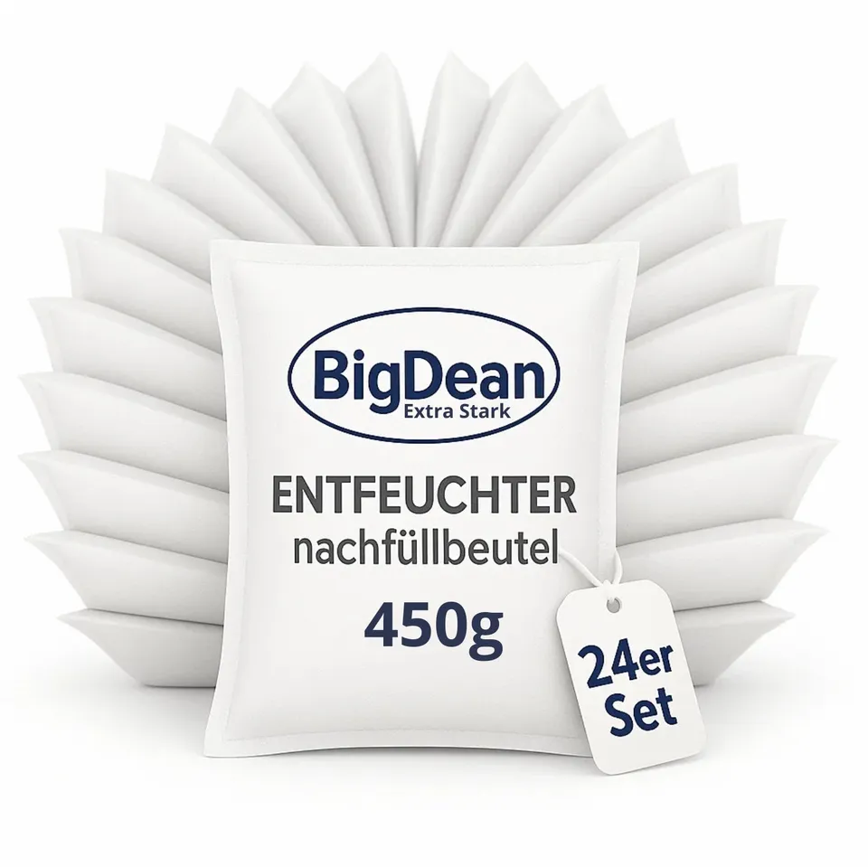 BigDean Luftentfeuchter Granulat 450g 24er Nachfüllpack
