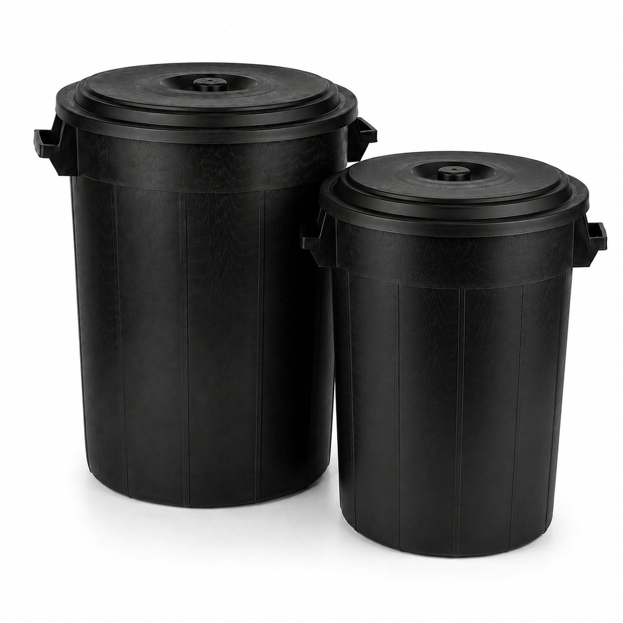 BigDean Universaltonne 100L+70L Set Allzweck Tonne mit Deckel