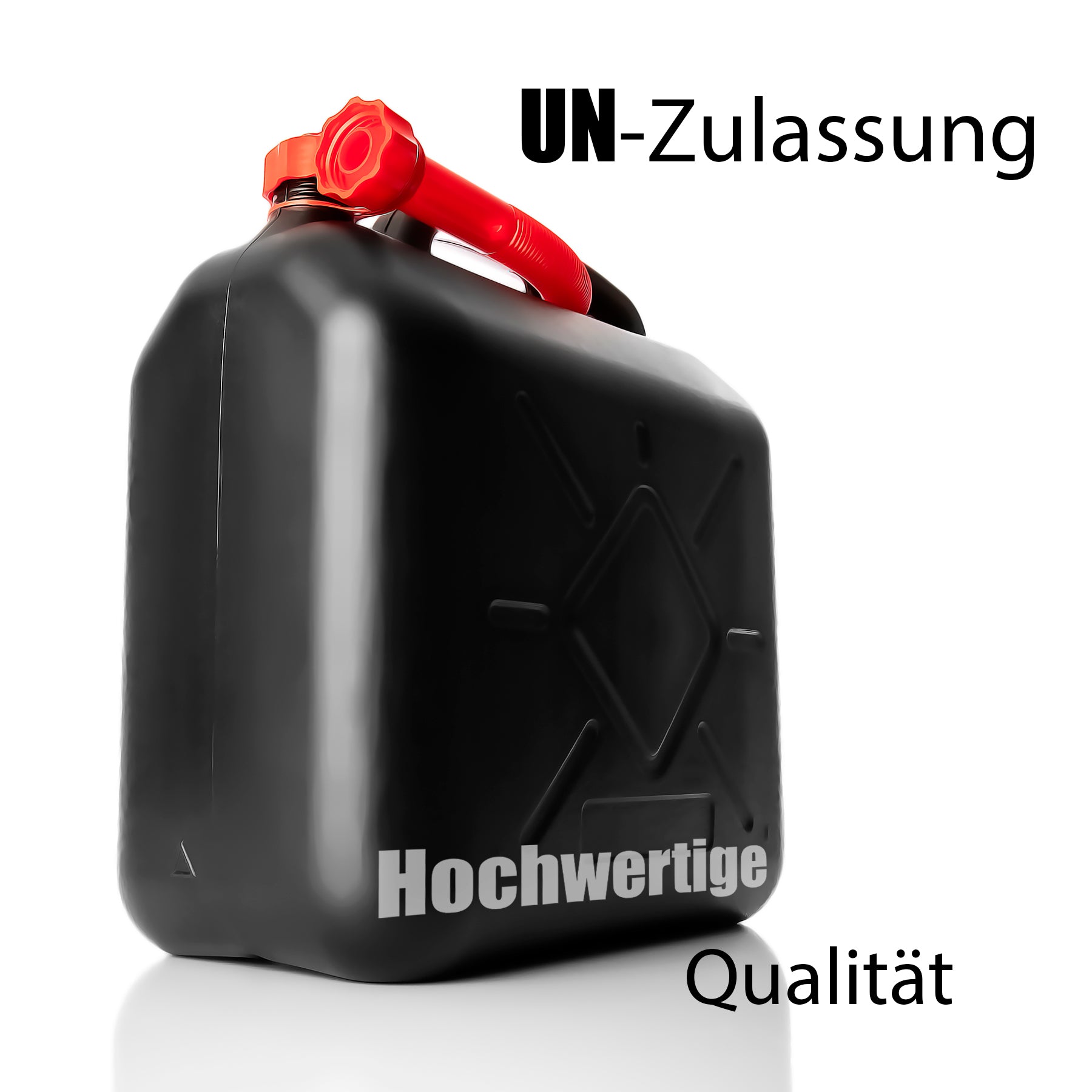 BigDean Benzinkanister 10L 2 Stück mit Ausgießer UN