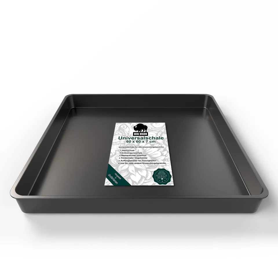 BigDean Werkzeug Allzweckwanne 60x60x7 cm Kunststoffwanne
