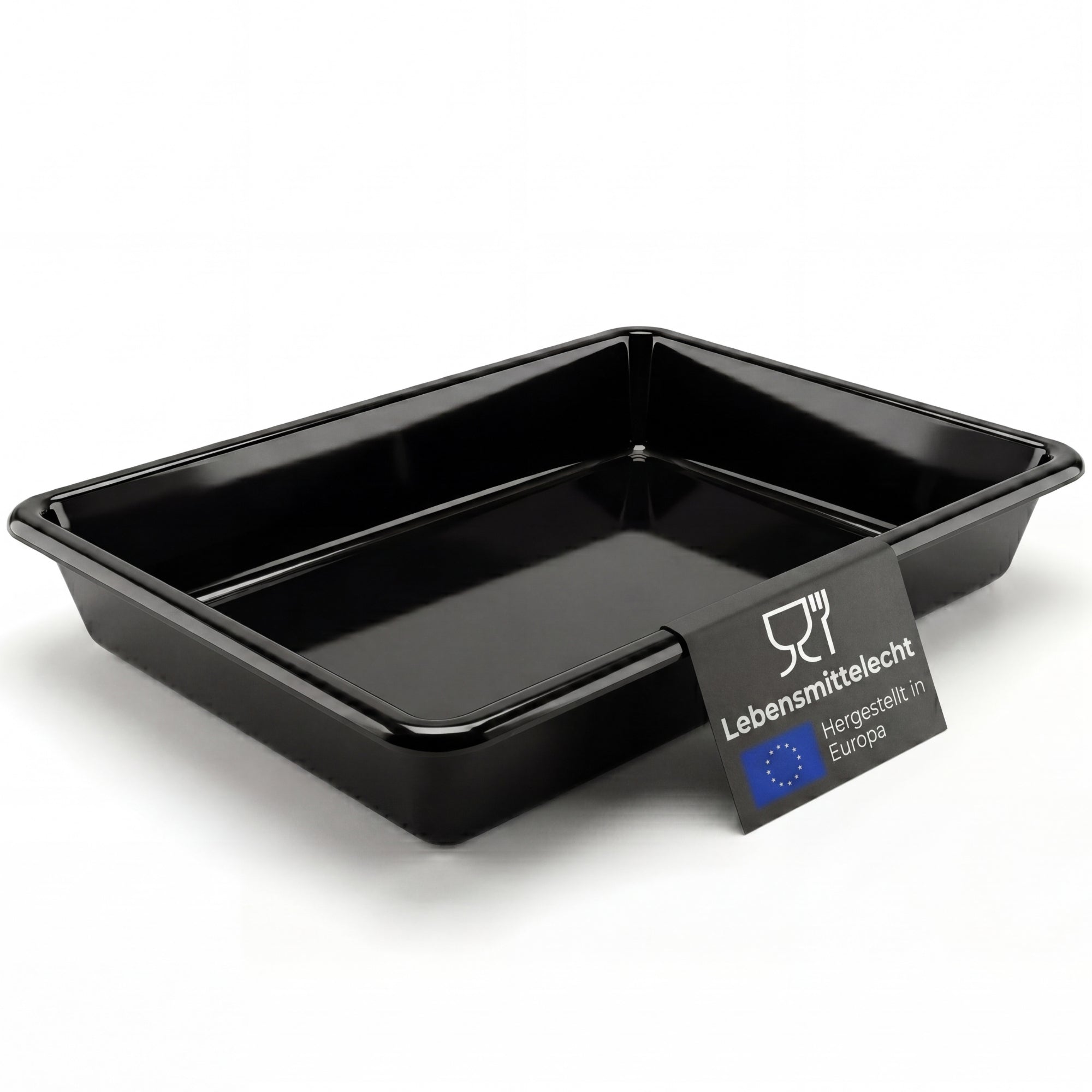 BigDean Wanne 54x40x8,8cm 13 Liter lebensmittelecht Kunststoff