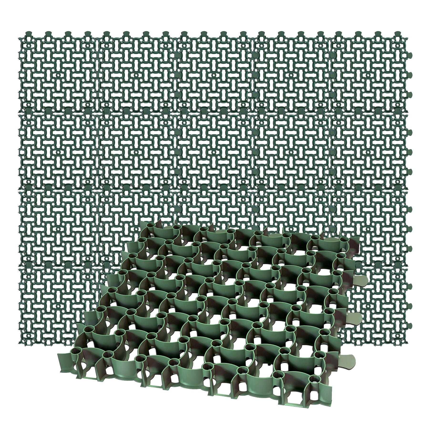BigDean Rasengitter 50x50cm 20er grün 5m² befahrbar