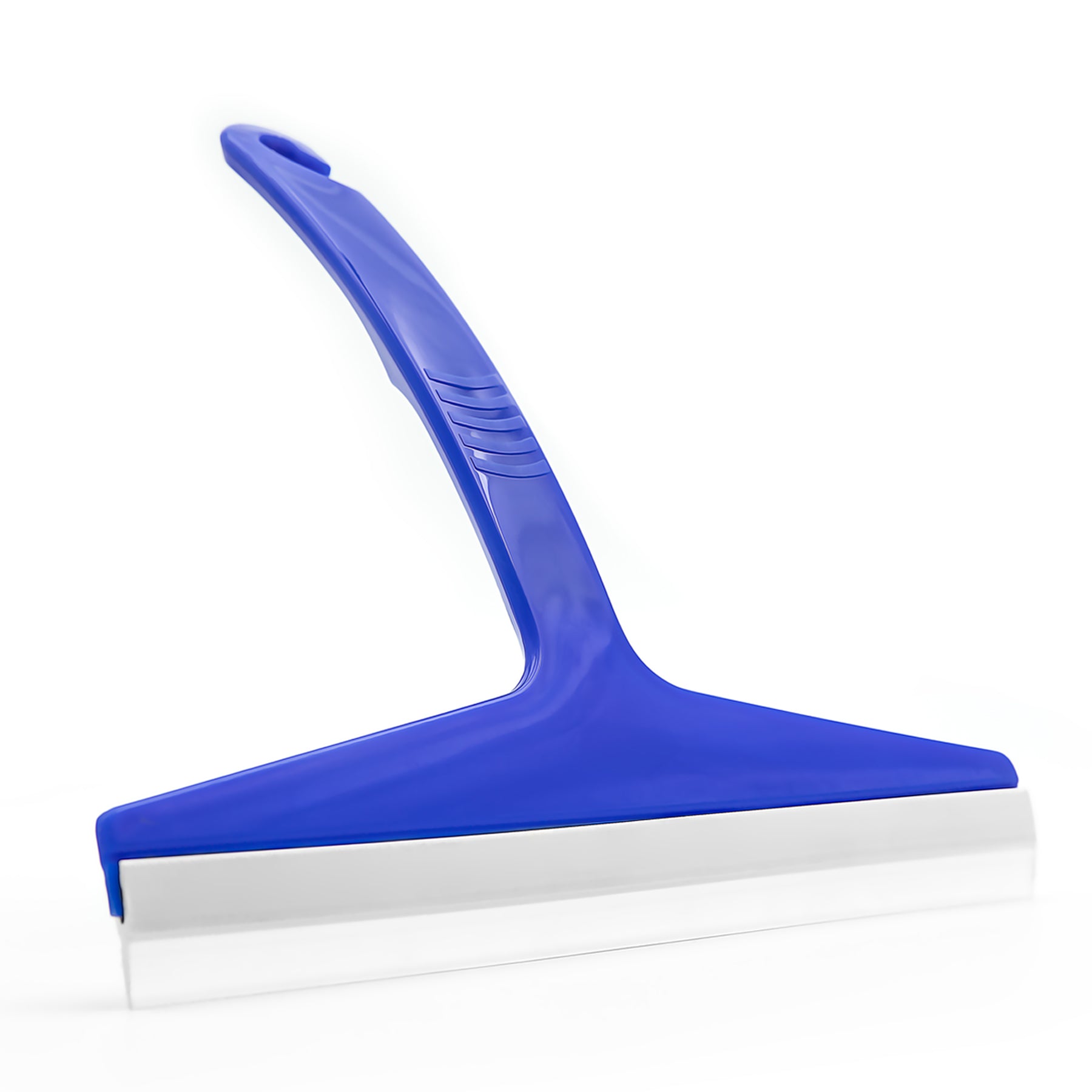 BigDean Bad Duschabzieher Silikon blau 23,5cm 3er