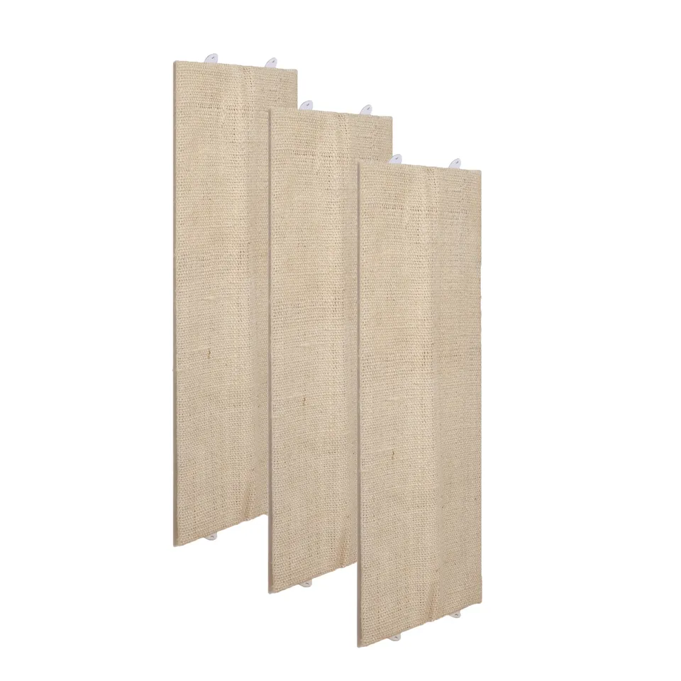BigDean Haushalt & Alltag Kratzbrett 3er Set 80 cm Sisal