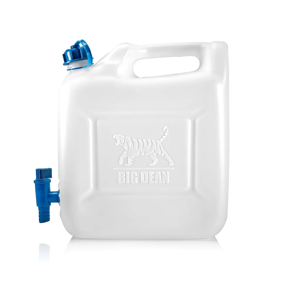 BigDean Haushalt Wasserkanister 12l mit Hahn lebensmittelecht
