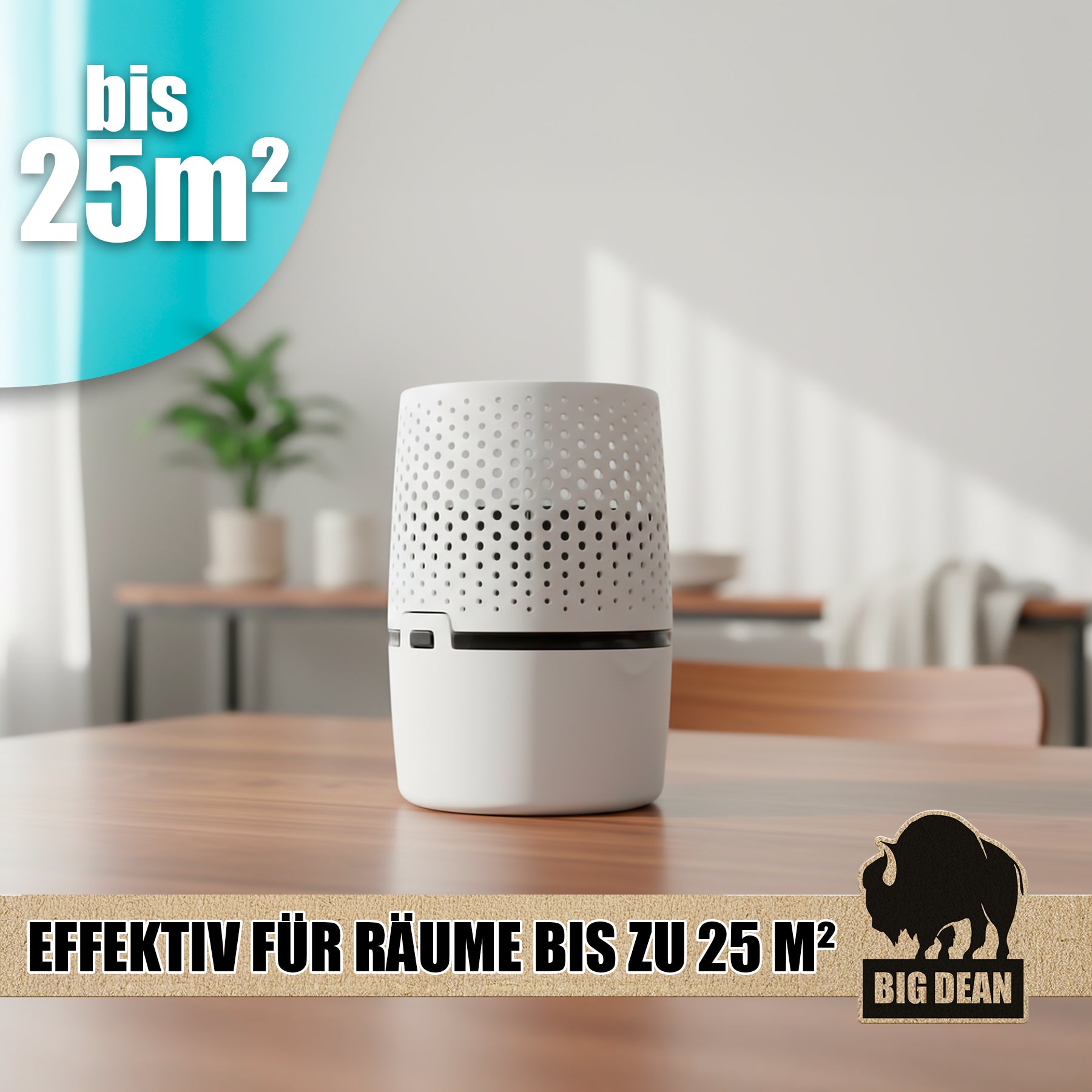 BigDean Bad Luftentfeuchter ohne Strom XL mit Granulat