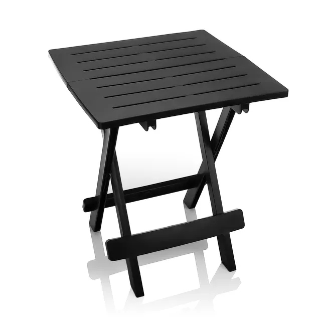 BigDean Garten Klapptisch klein Anthrazit 45x43x50cm wetterfest