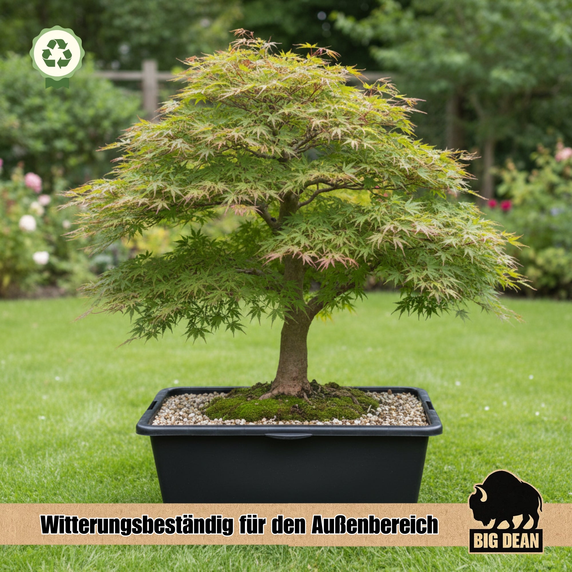 BigDean Werkzeug Mörtelkübel 90 Liter Eckig Robust