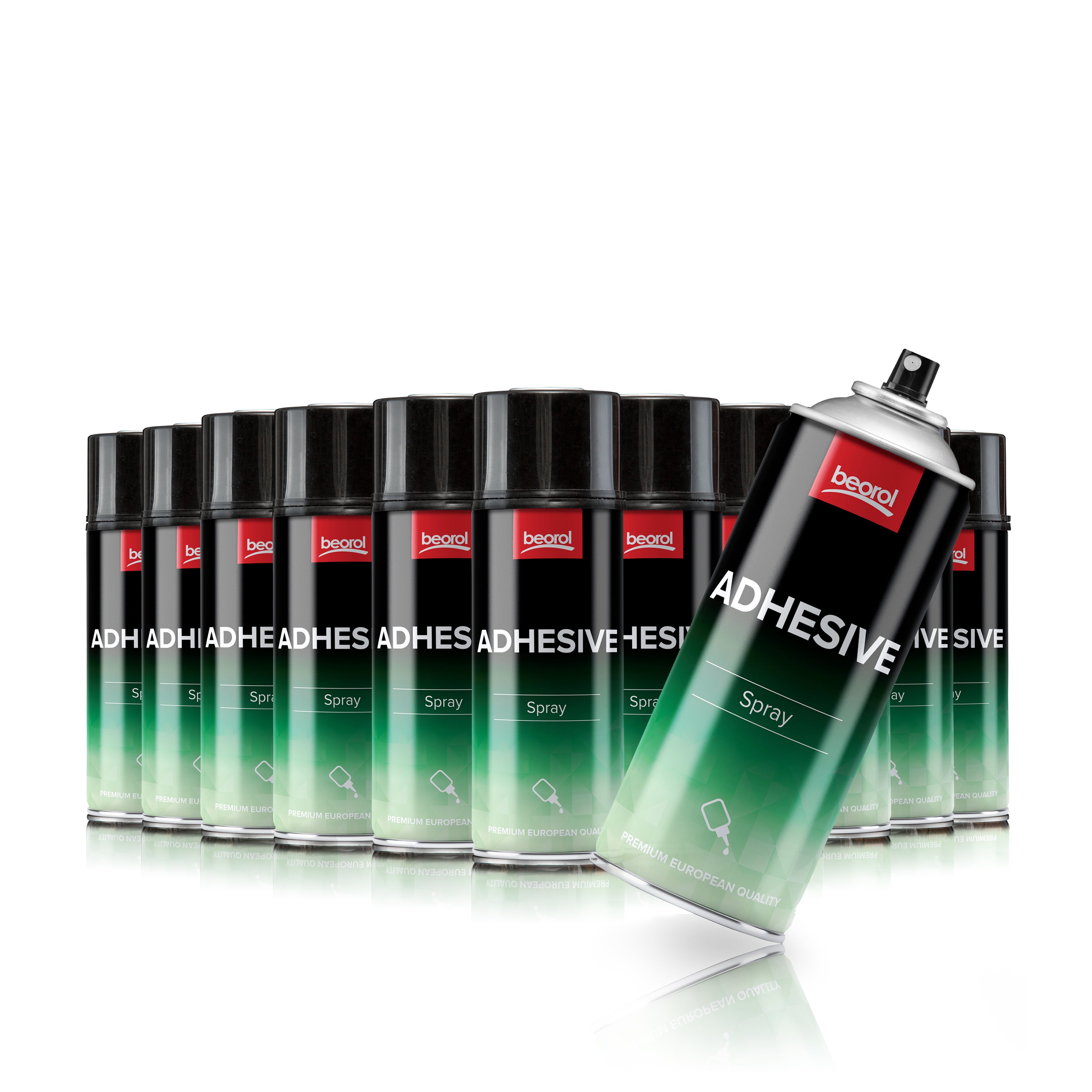 BigDean Sprühkleber 400ml transparent extra stark 12 Dosen