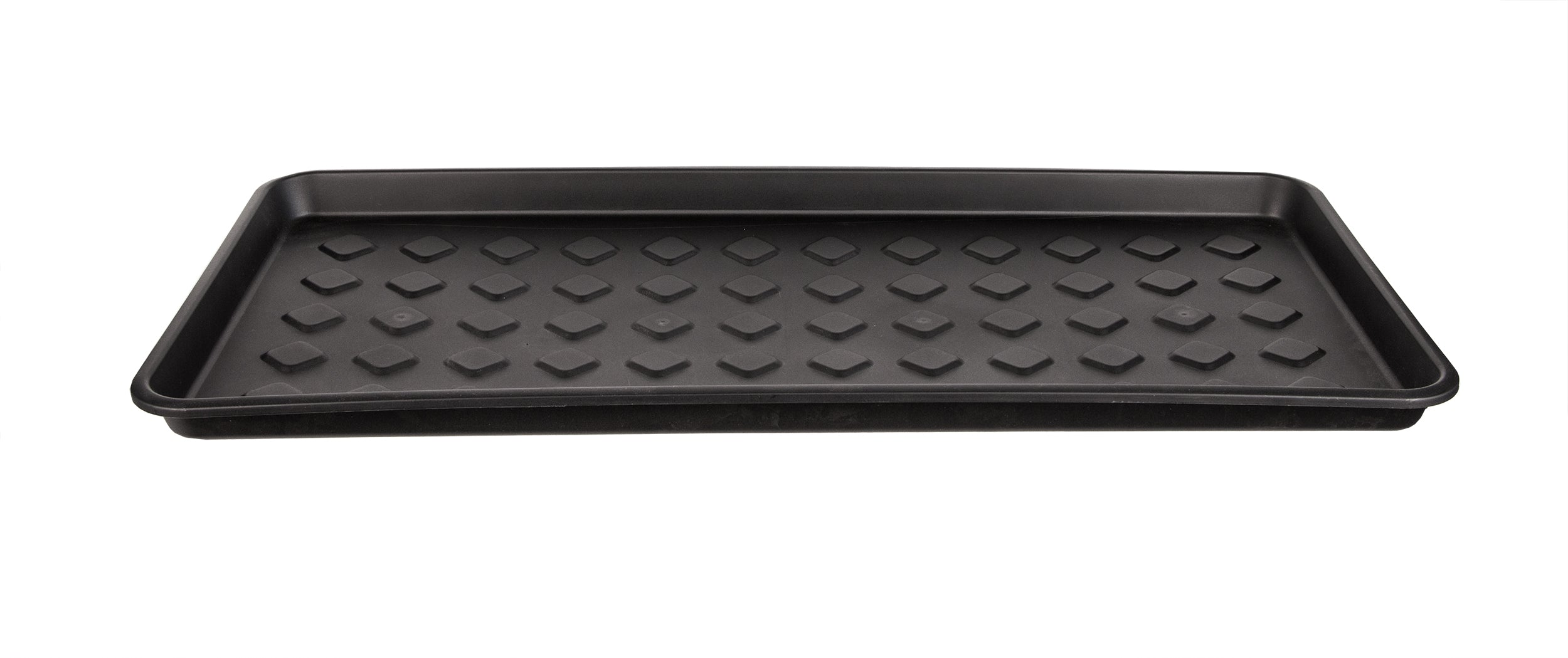 BigDean Haushalt Schuhabtropfschale Groß 71,5cm Schwarz