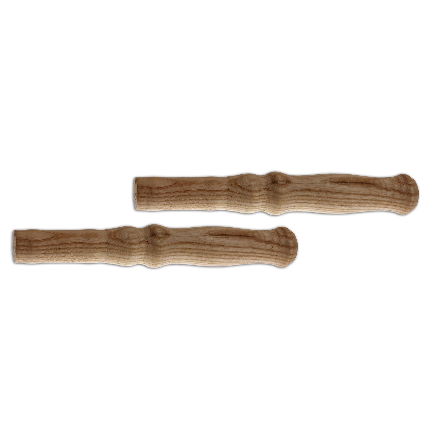 BigDean Garten & Außenbereich Holzgriffe Schubkarre 2er Set 23,5 cm