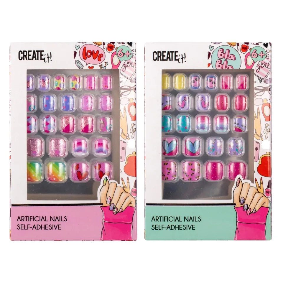 Create It Makeup Nageltjes Love Kunstnägel Kinder