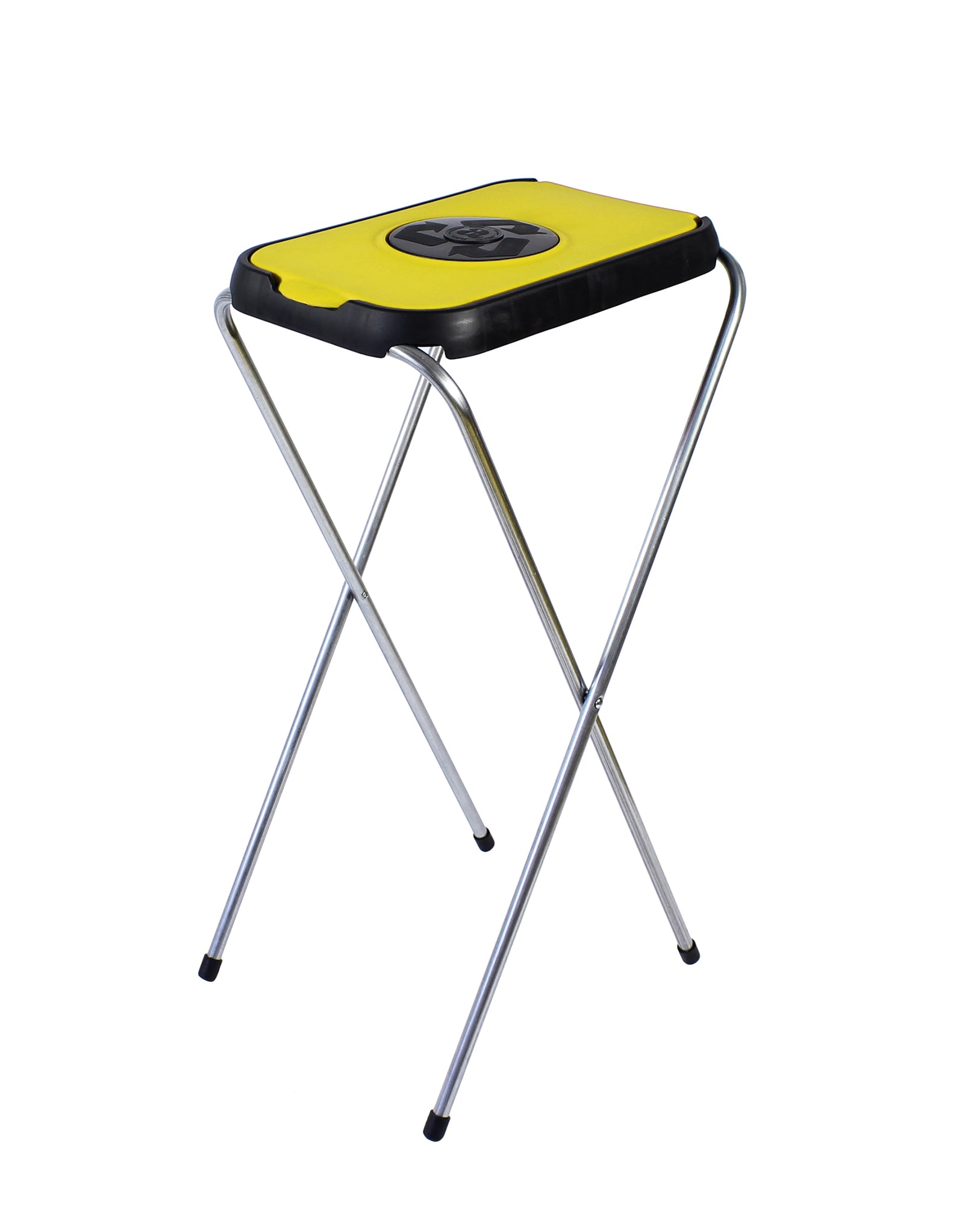 BigDean Haushalt Müllsackständer SwingFix 120L Gelb Deckel