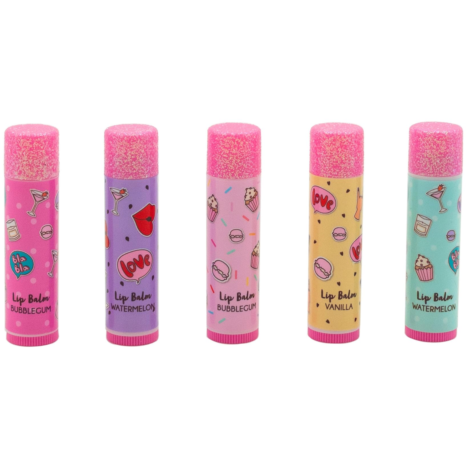 Create It Makeup 84528A Lippenbalsam Duft 5 Stück Metalldose