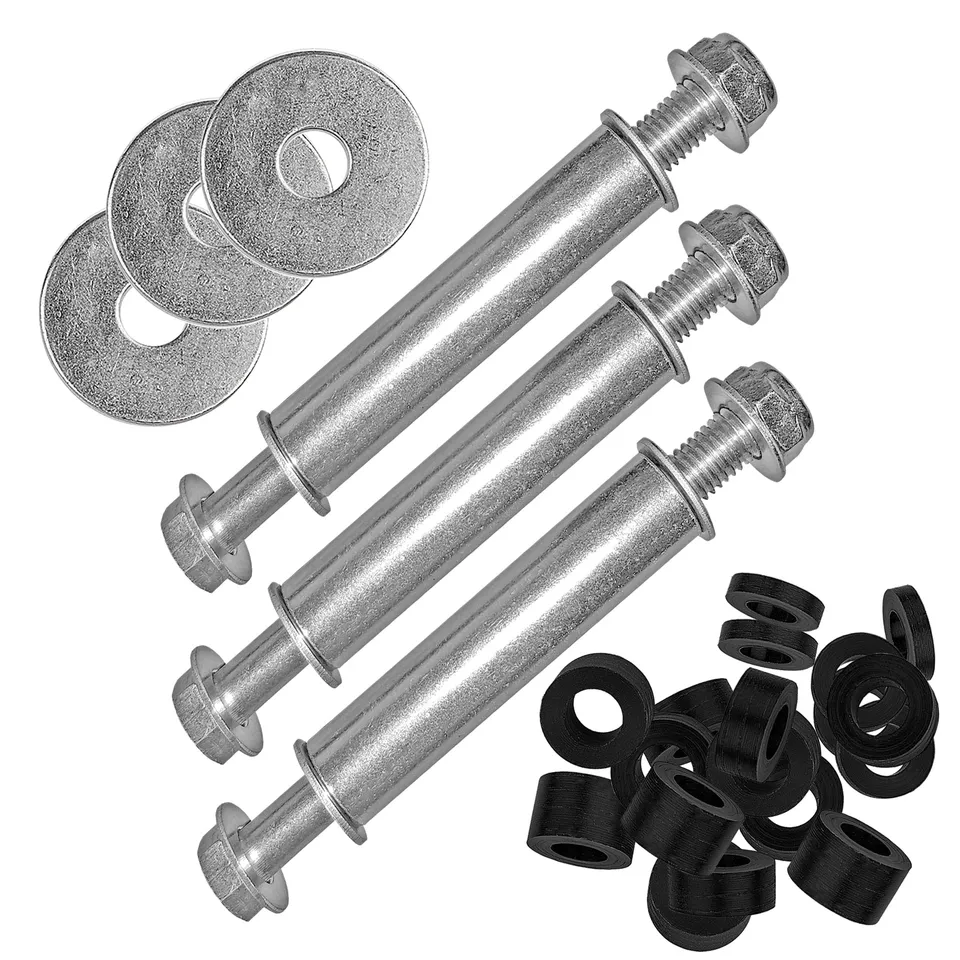 BigDean Garten Achse 20x147mm Schubkarrenachse 3er Set