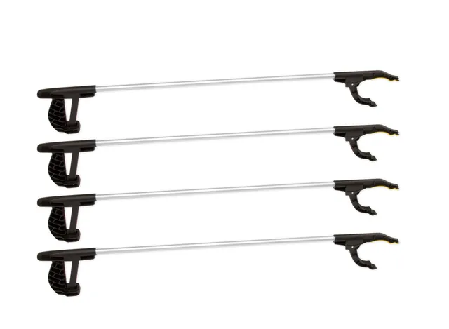 BigDean Greifzange 76 cm 4er Set Magnet Greifhilfe Senioren