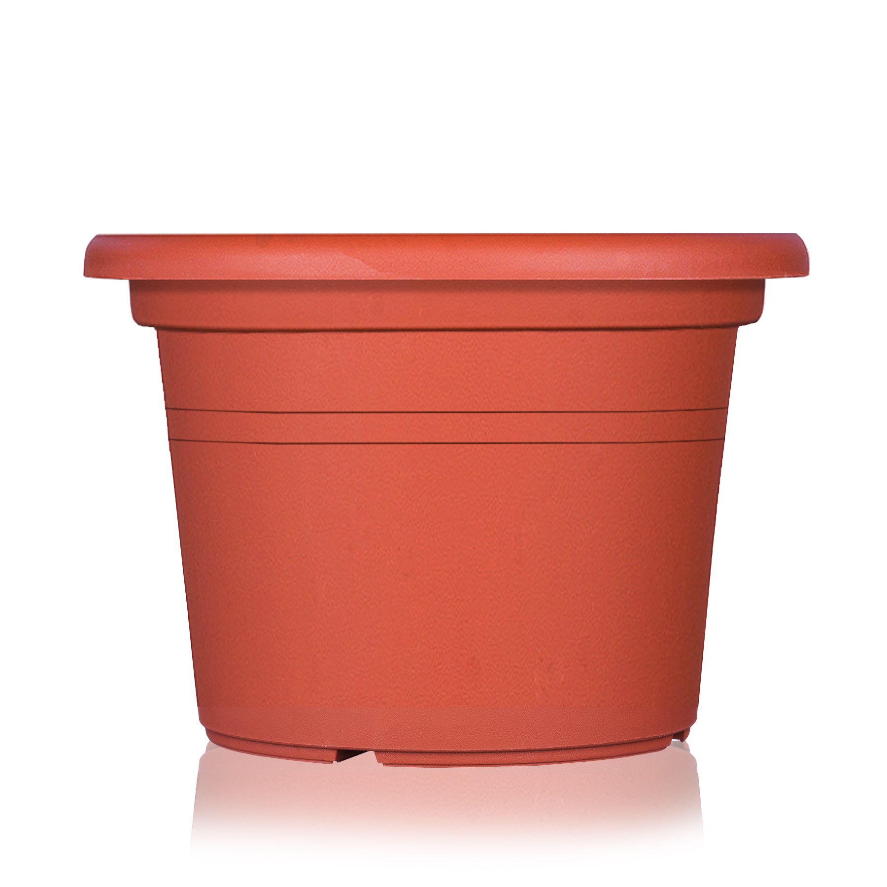 BigDean Blumentopf Ø35 cm terrakotta Kunststoff 6 Stück