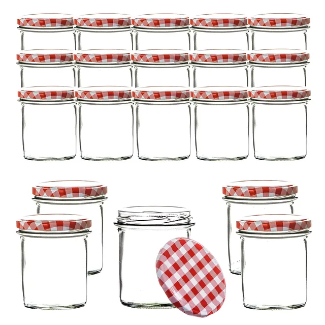 BigDean Küche & Vorrat Einmachgläser 24x 350ml TO 82