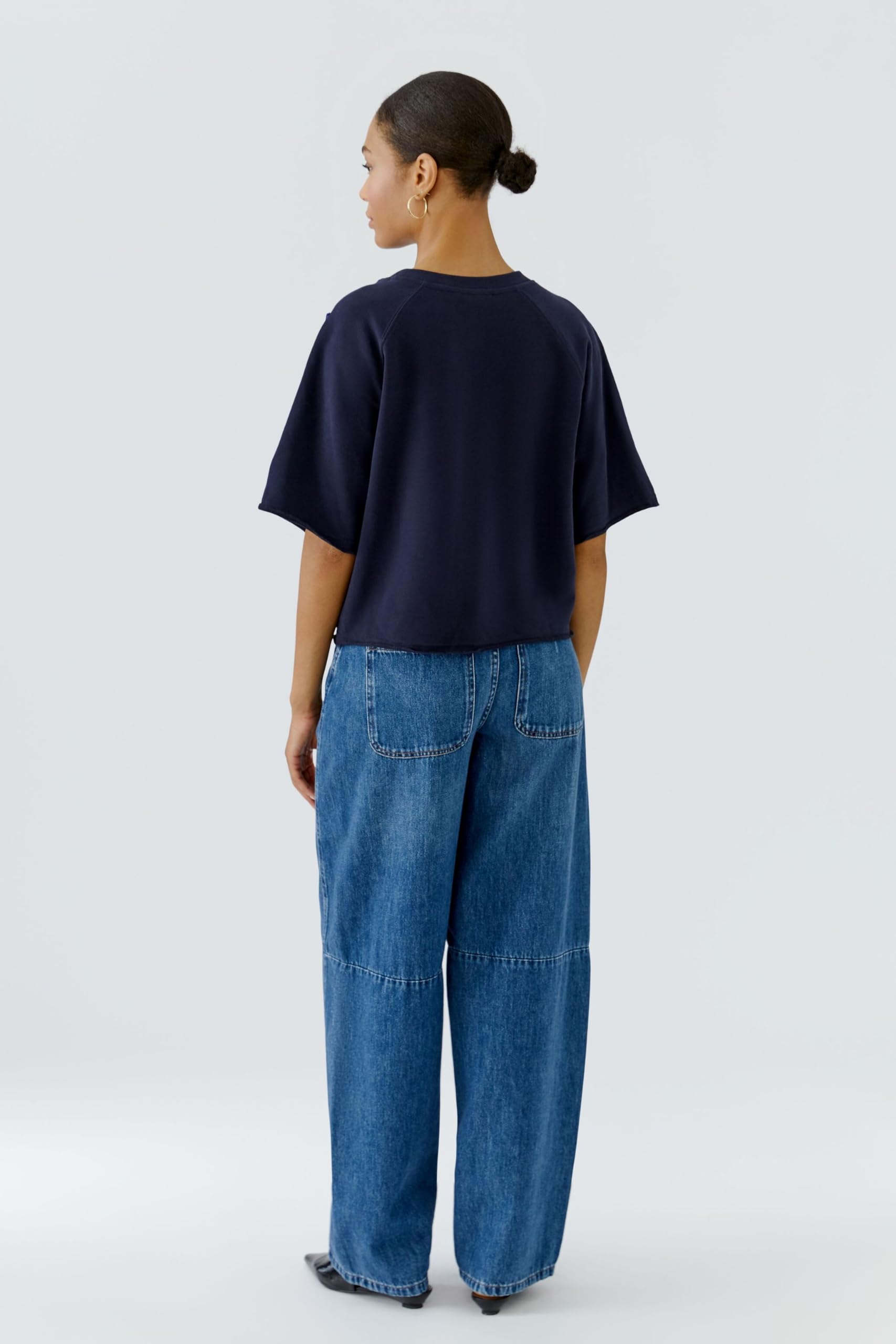 Oui Pullover & Cardigans Sweatshirt Größe 34 Pailletten