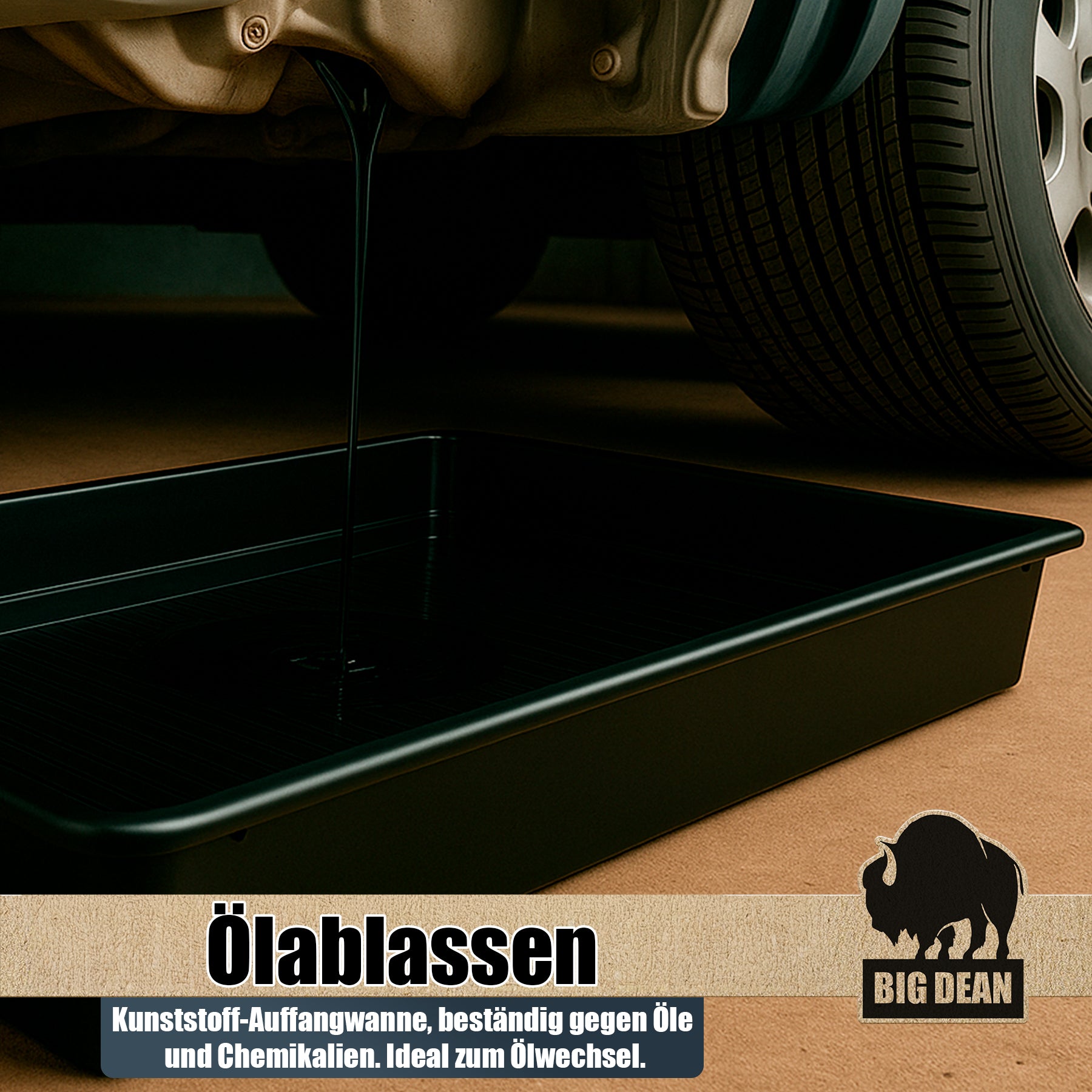 BigDean Haushalt Wanne XXXL 100x55x15cm Kunststoff Universal
