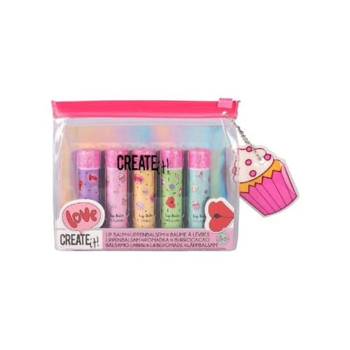 Create It Makeup 84531 Lippenbalsam Duft 5 Stück im Etui