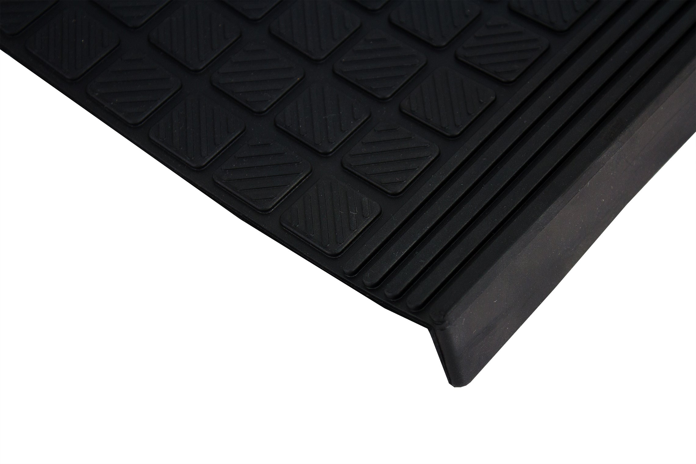 BigDean Haushalt Stufenmatte Gummi 65x26cm 5er rutschfest