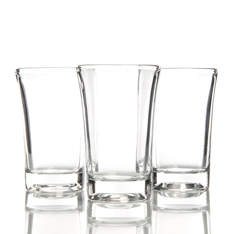 BigDean Schnapsgläser 4cl Glas 24er Set spülmaschinenfest