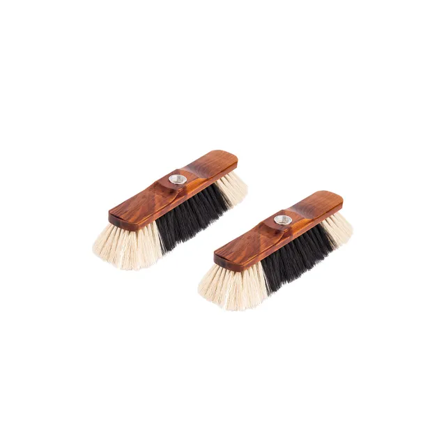 BigDean Bad & Reinigung Zimmerbesen Holz 28cm 2er Set
