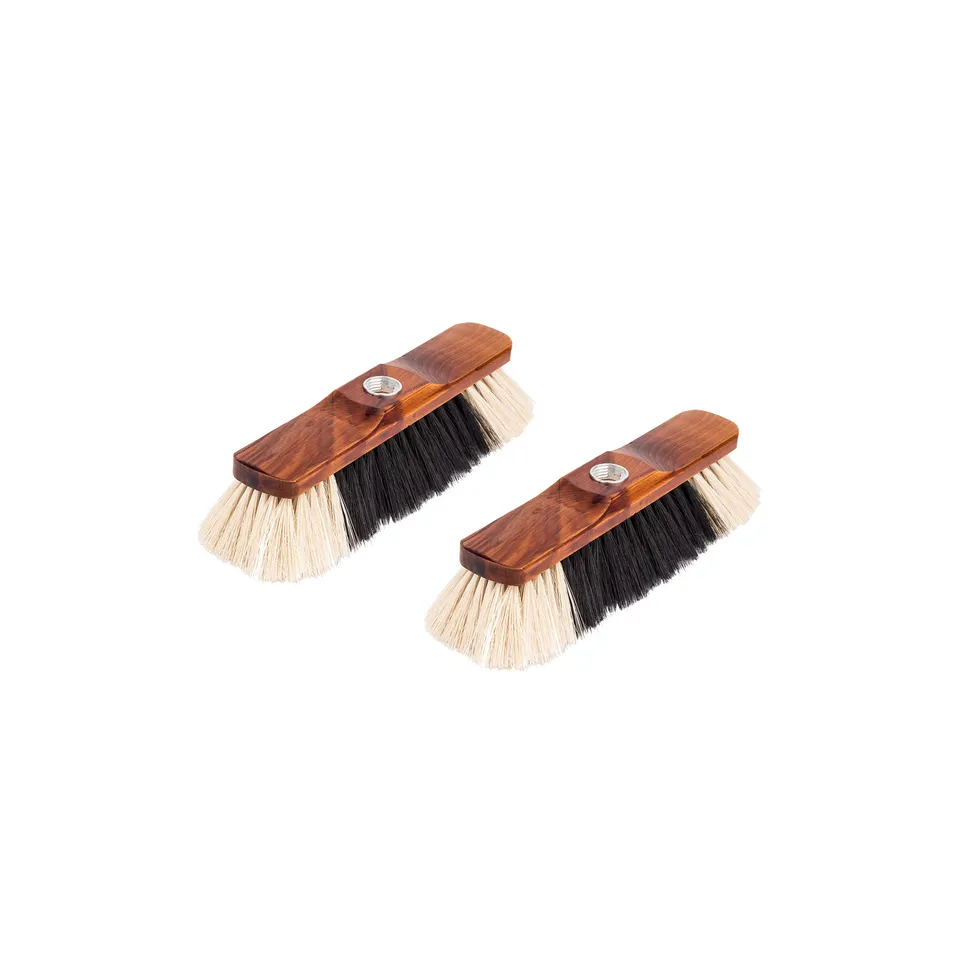 BigDean Bad & Reinigung Zimmerbesen Holz 28cm 2er Set