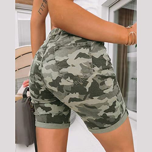 Luadnysin Trousers Shorts Camouflage M Taschen
