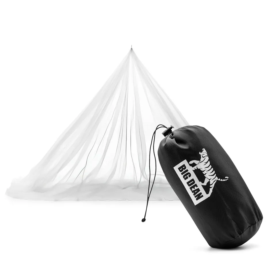 BigDean Garten Moskitonetz XL Transparent 220x170cm für Betten