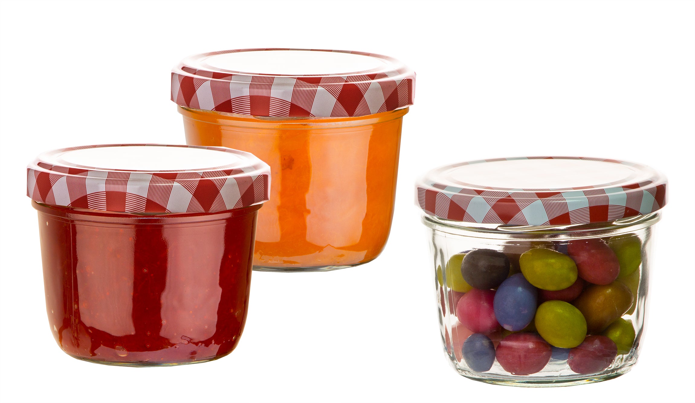 BigDean Marmeladenglas 230ml TO82 24er Set mit Deckel
