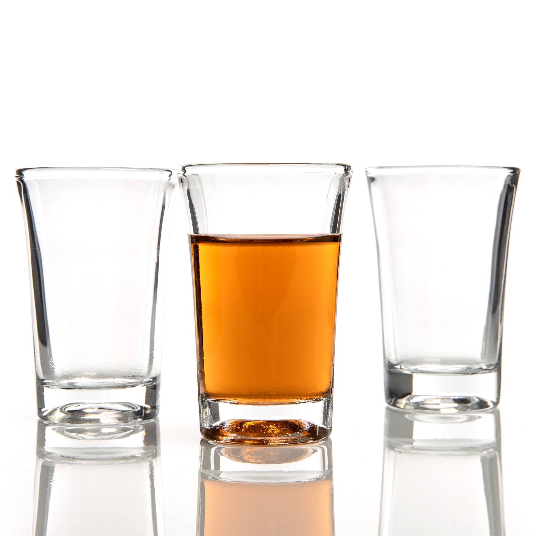 BigDean Küche & Vorrat Schnapsgläser 4cl Glas 48 Stück