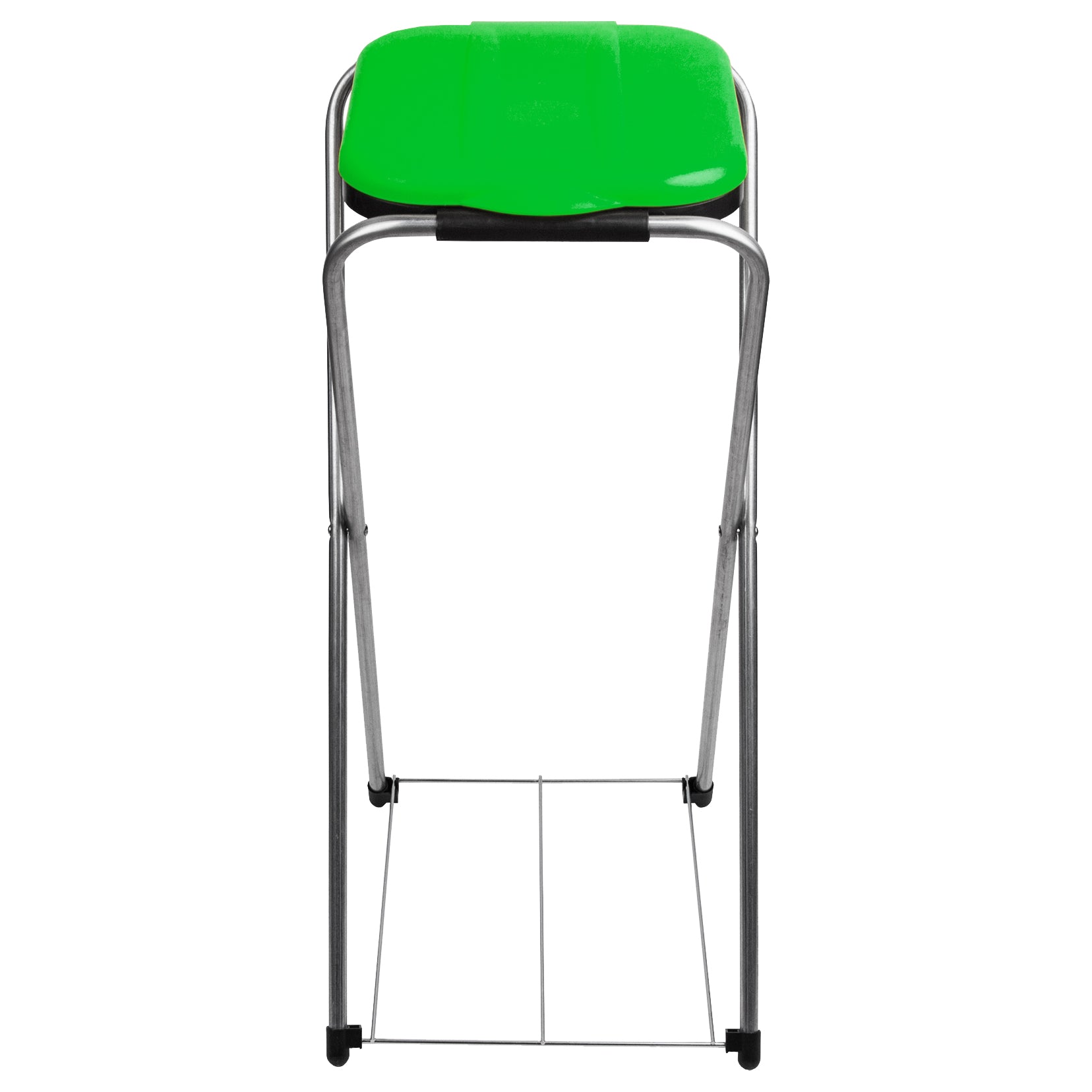 BigDean Haushalt Müllsackständer EasyFix Grün 120L Metall
