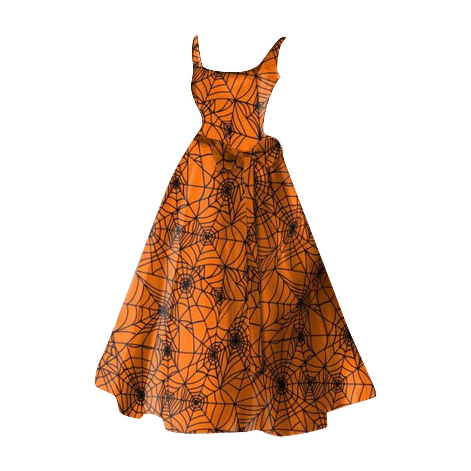Luadnysin Halloween Kleid Damen A001 Rot Horror Braut
