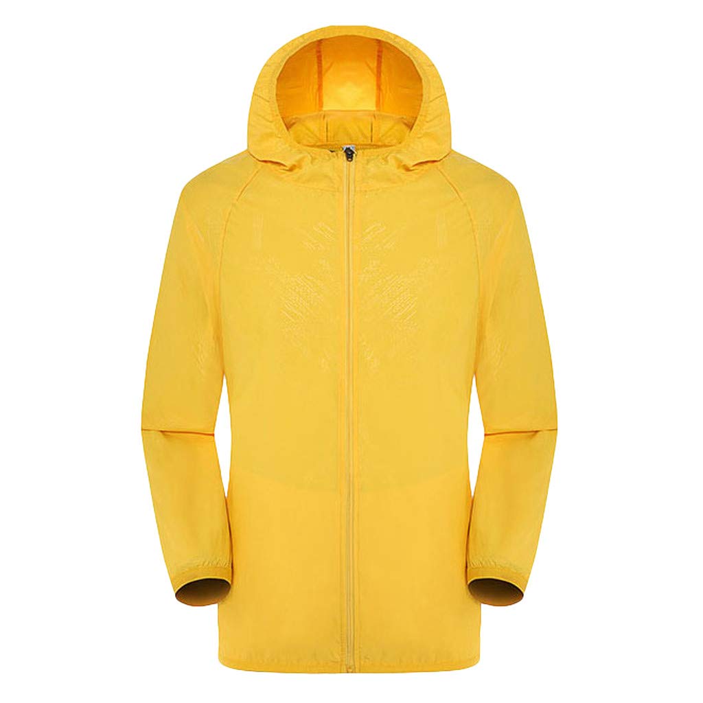 Luadnysin Jackets Regenjacke Sky Blue wasserdicht mit Kapuze