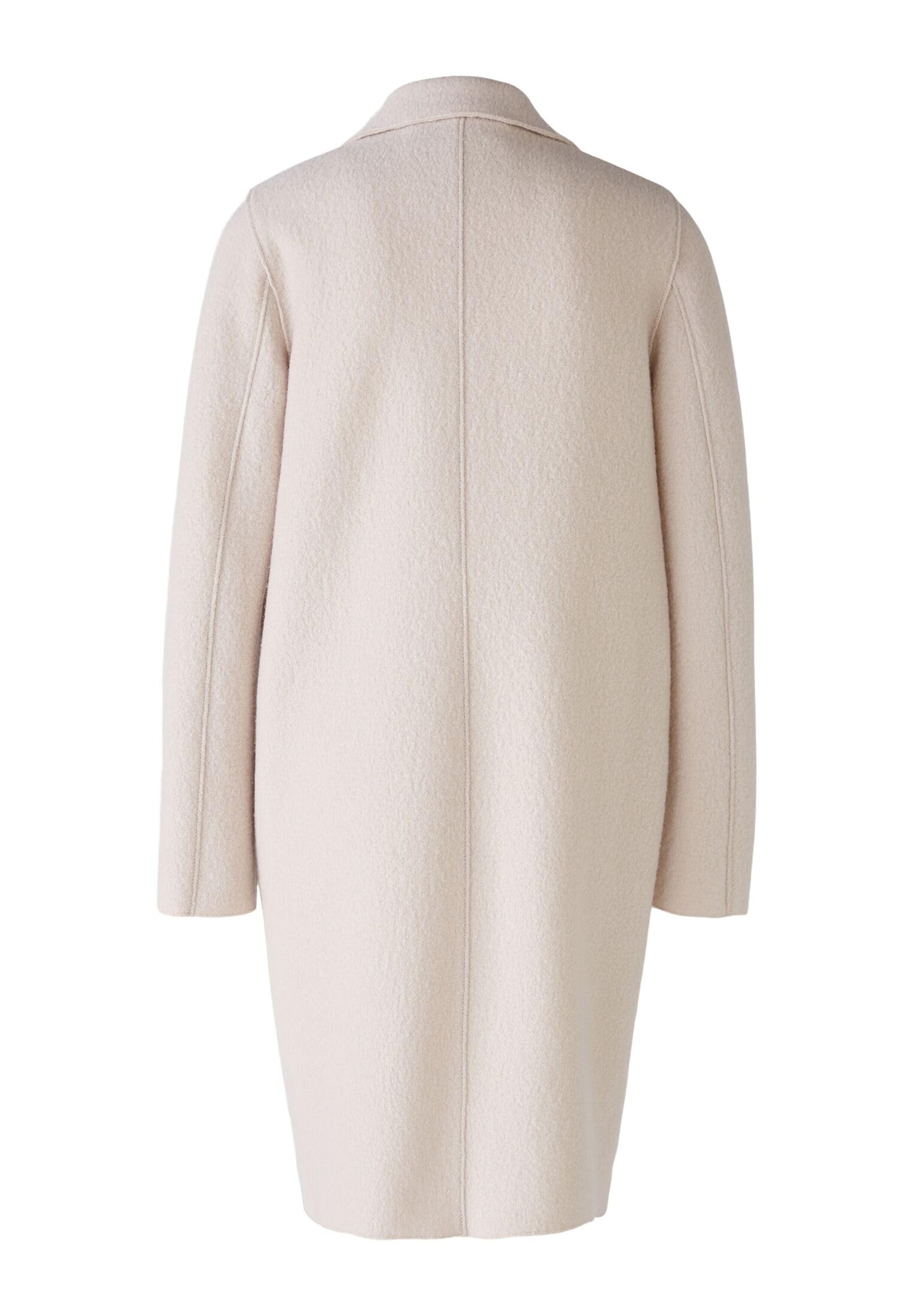 OUI Mantel Mayson Boiled Wool Schurwolle Wollmantel Uni