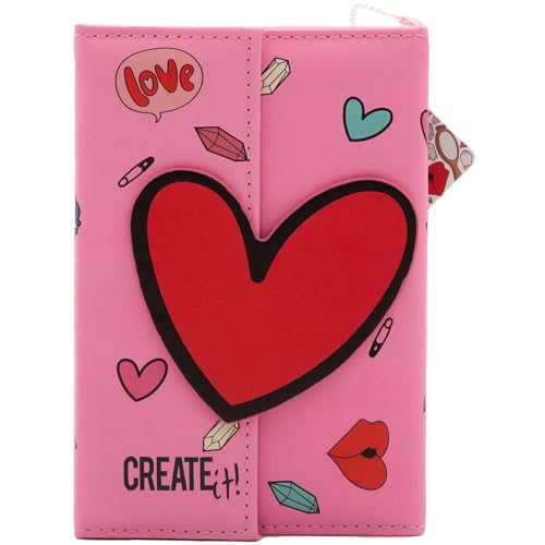 Create It Beauty Cases 84526 Schminkbuch Kunstleder mit Spiegel