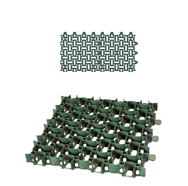 BigDean Rasengitter 50x50 Paddockplatte 2er Grün befahrbar