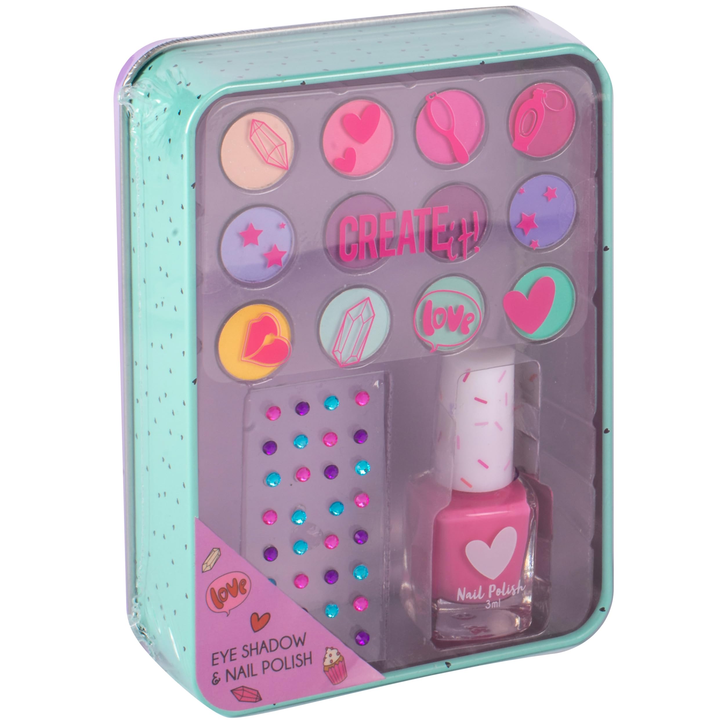 Create It Makeup 84528B Schminkset 12 Lidschatten Nagellack
