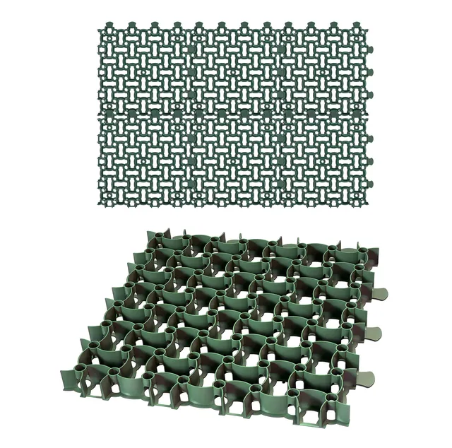 BigDean Küche Rasengitter 50x50 cm grün 6 Stück 1,5 qm