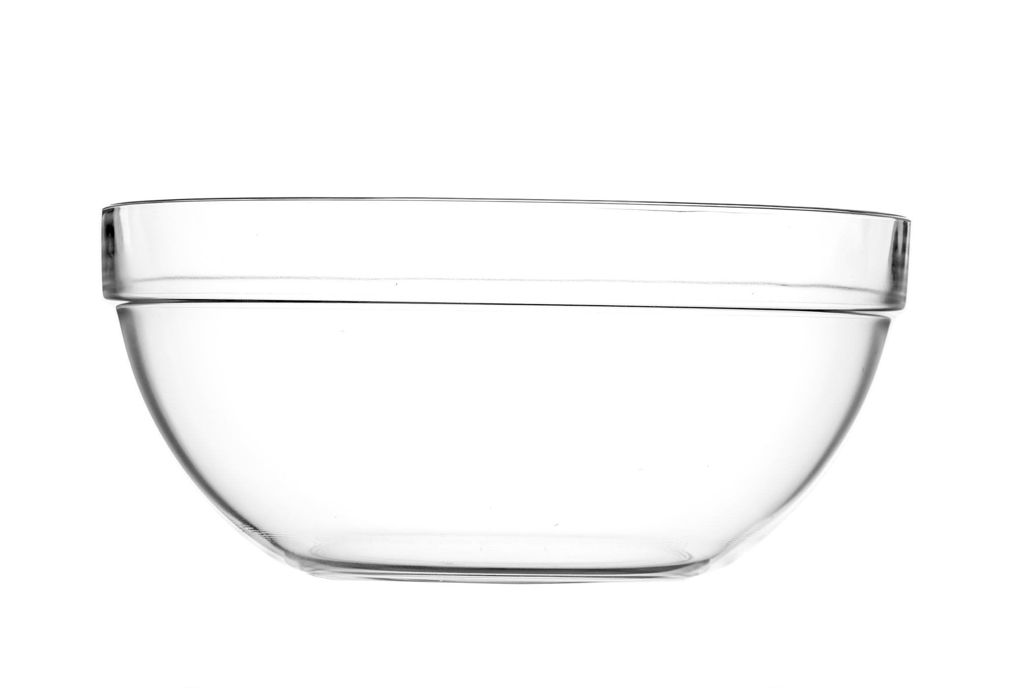 BigDean Küche Dipschalen Glas 12 cm 330 ml 6er Set