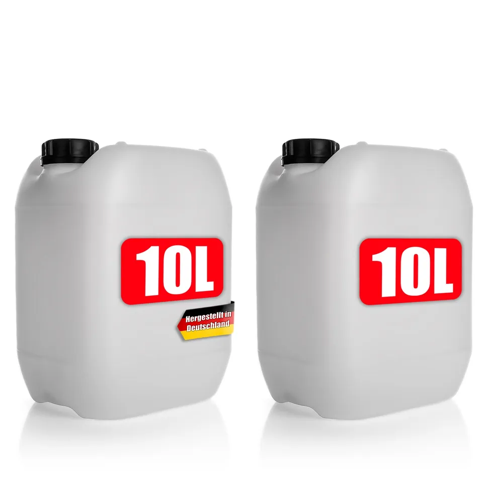 BigDean Wasserkanister 10L naturweiß lebensmittelecht BPA-frei