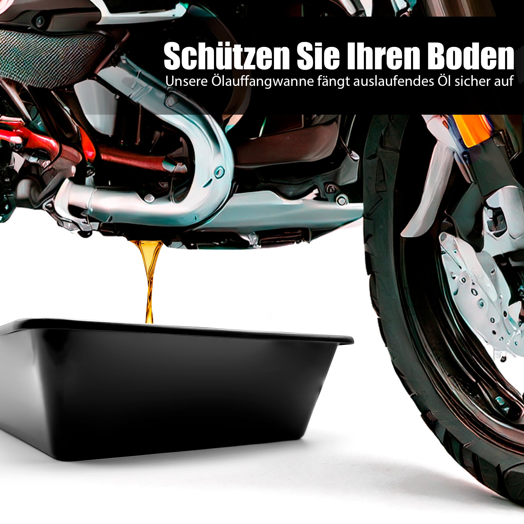 BigDean Ölauffangbehälter 20 L 60x40x12 cm robust