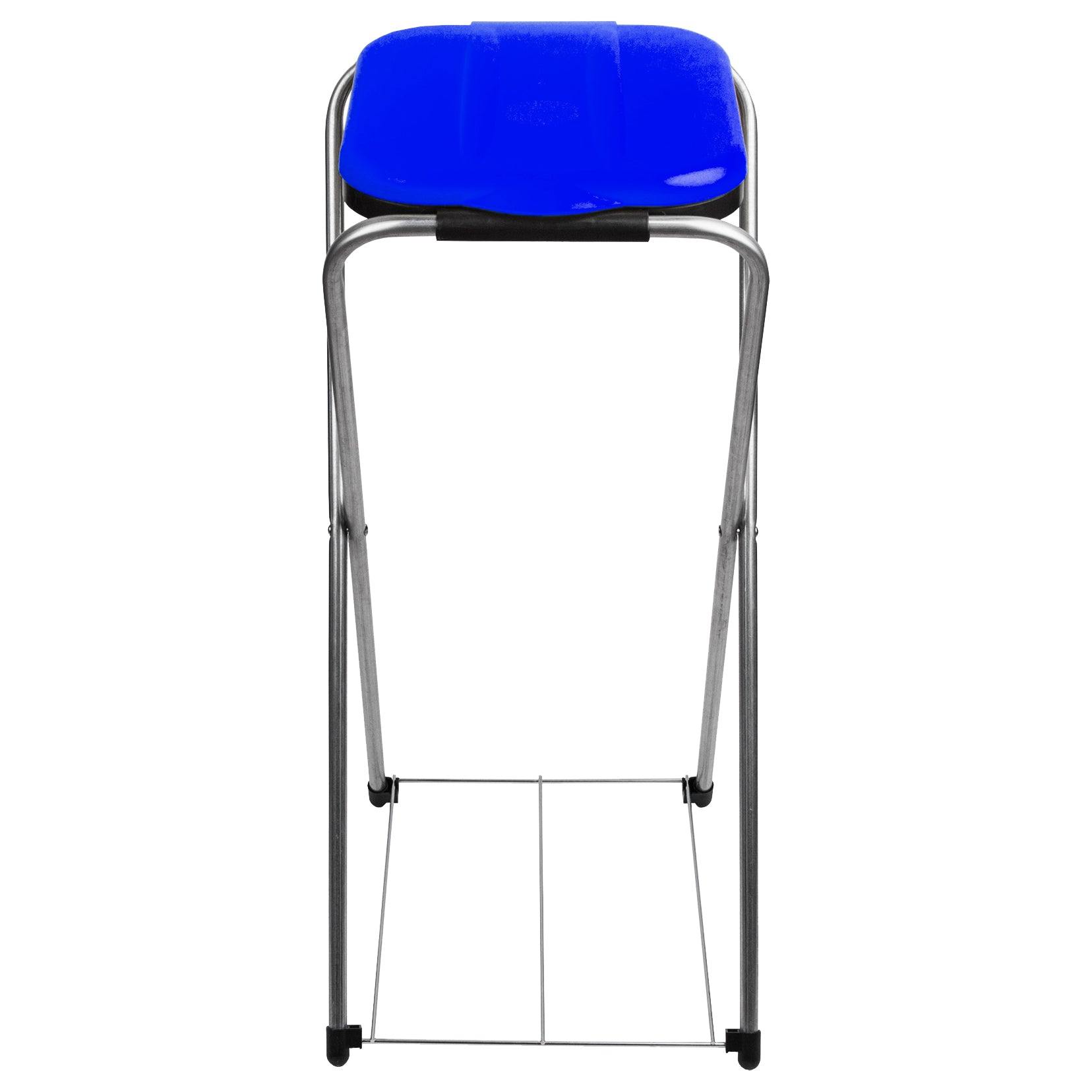 BigDean Müllsackständer EasyFix blau 120L Metall Halter